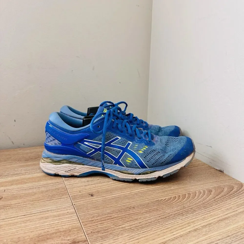 ASICS Gel-Kayano 24 women's running shoes Blue Size 11.5
